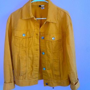 H&M Yellow Jean Jacket - Great Condition